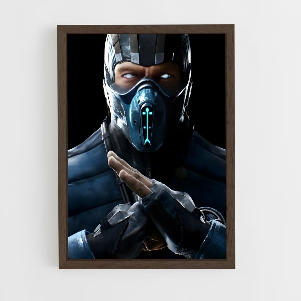 Poster Sub Zero Assassin – affiche Mortal kombat (vue 5)